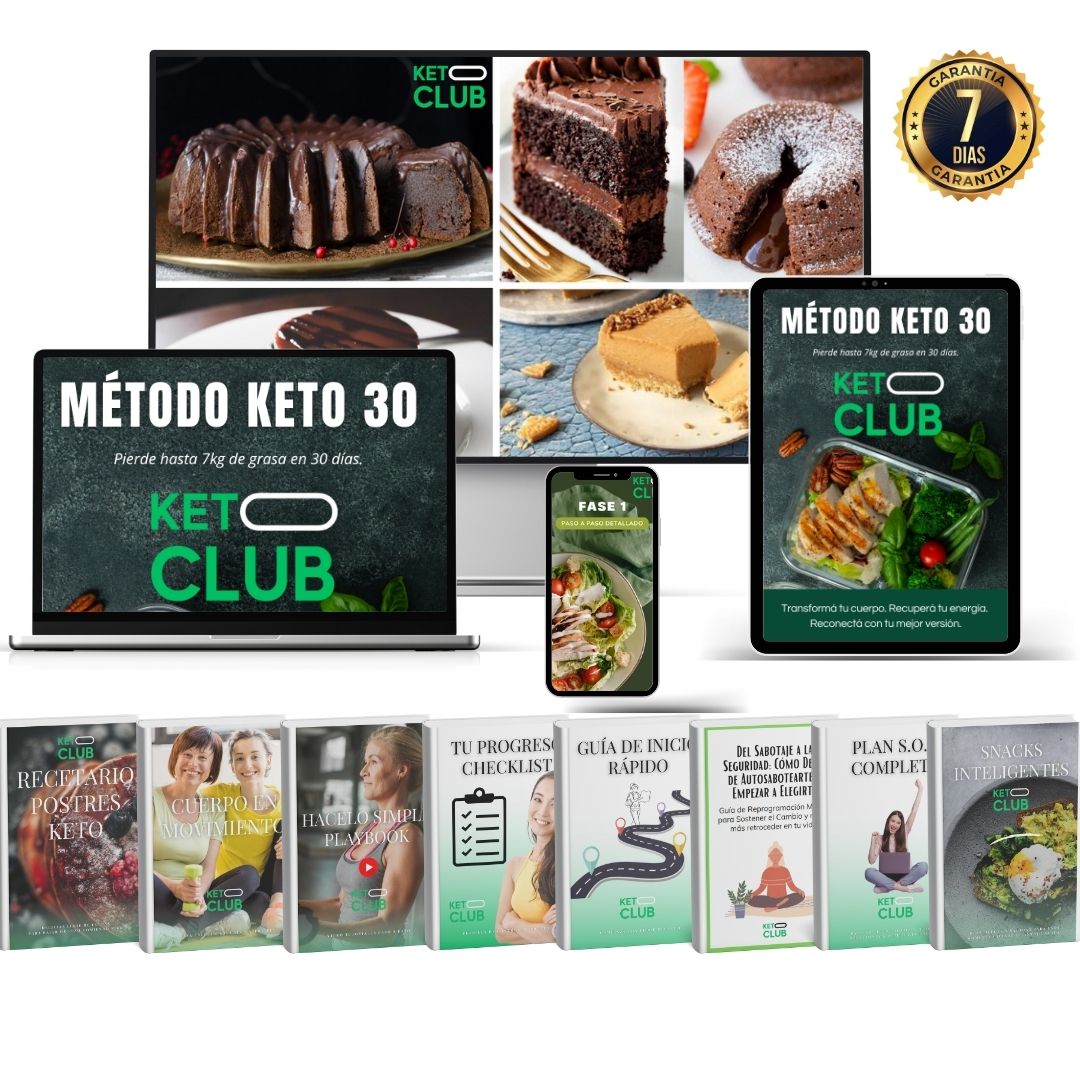 Método Keto Transformá tu cuerpo en 30 días!